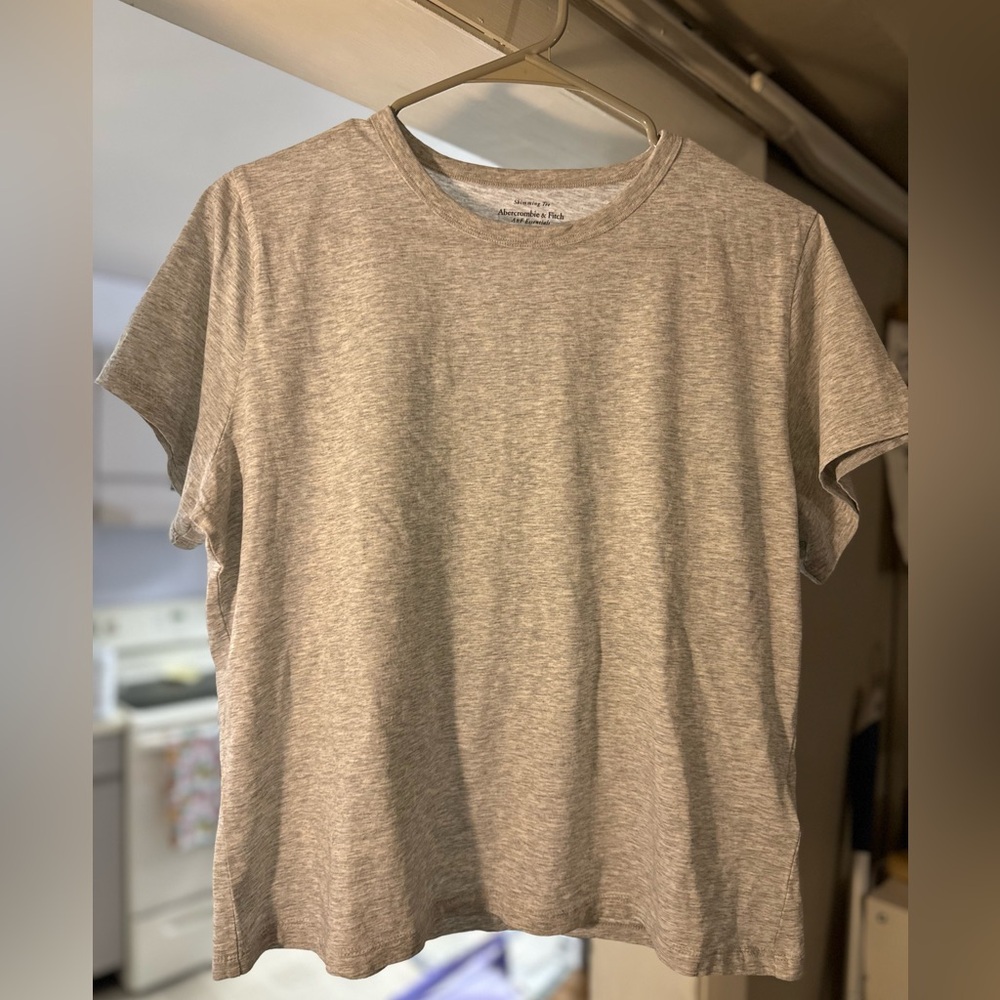 Abercrombie & Fitch Gray Short Sleeve Tee